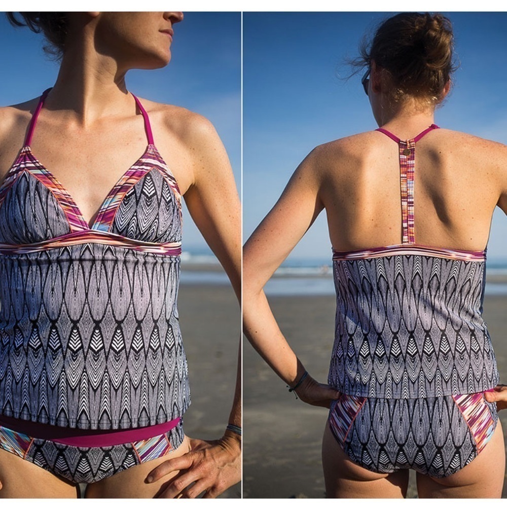Prana Aleka Tankini Top- womens large